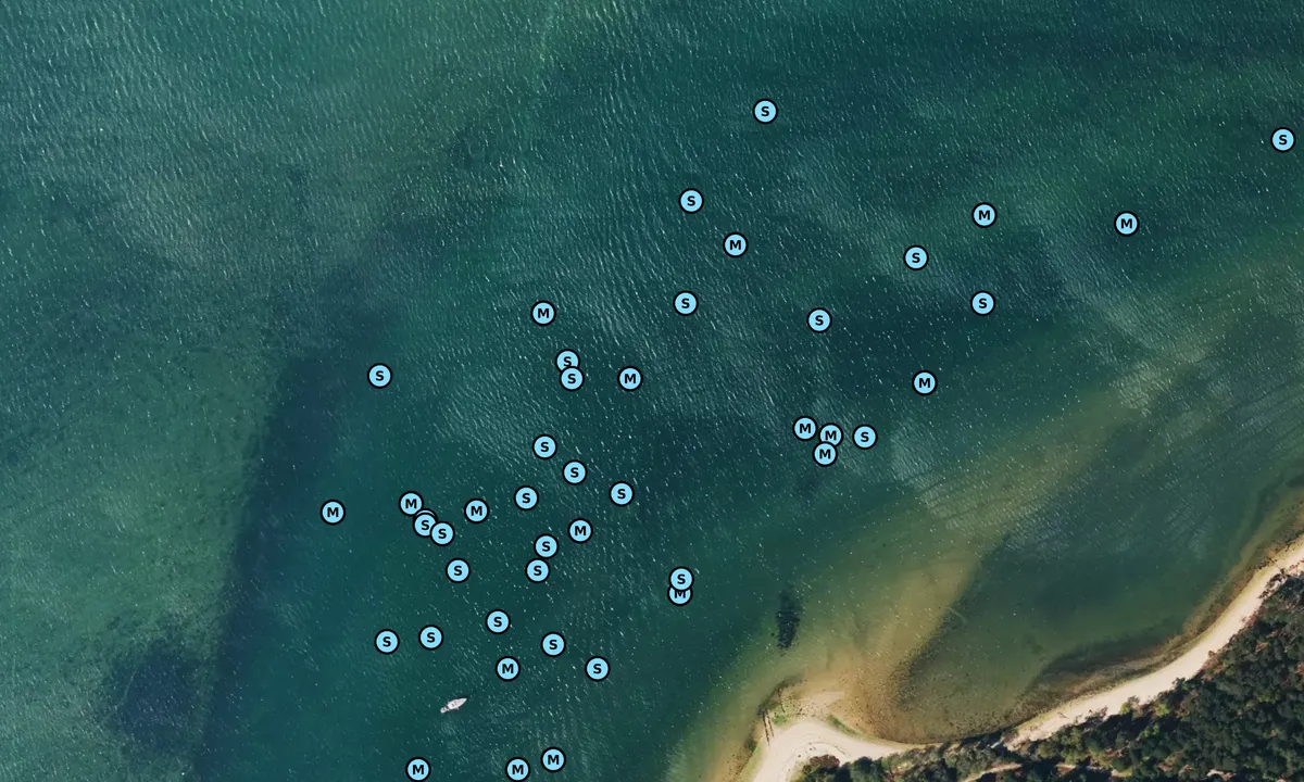 Satelite image of Pottery Pier - Poole