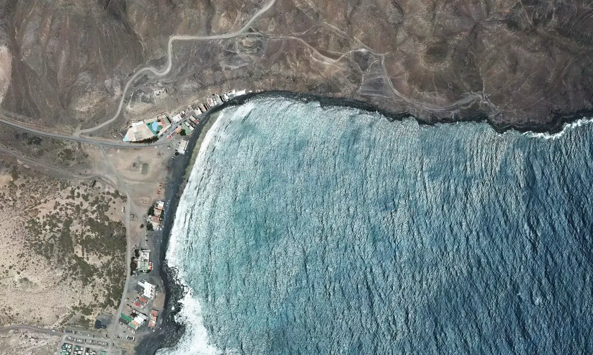 Flyfoto av Pozo Negro