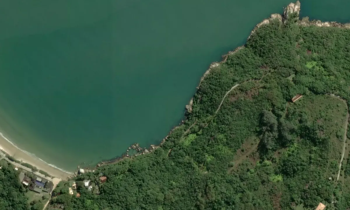Satelite image of Praia da Conceição