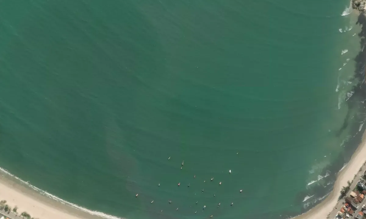 Flyfoto av Praia da Enseada