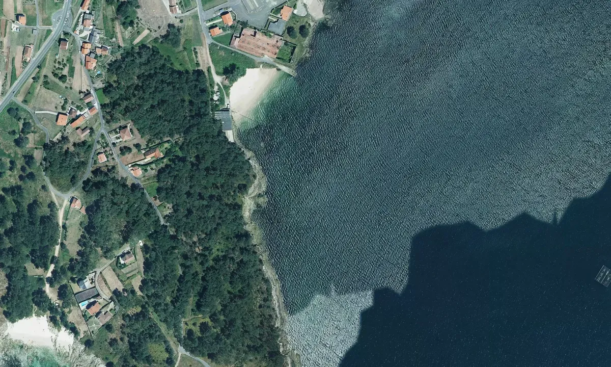 Flyfoto av Praia de Somorto