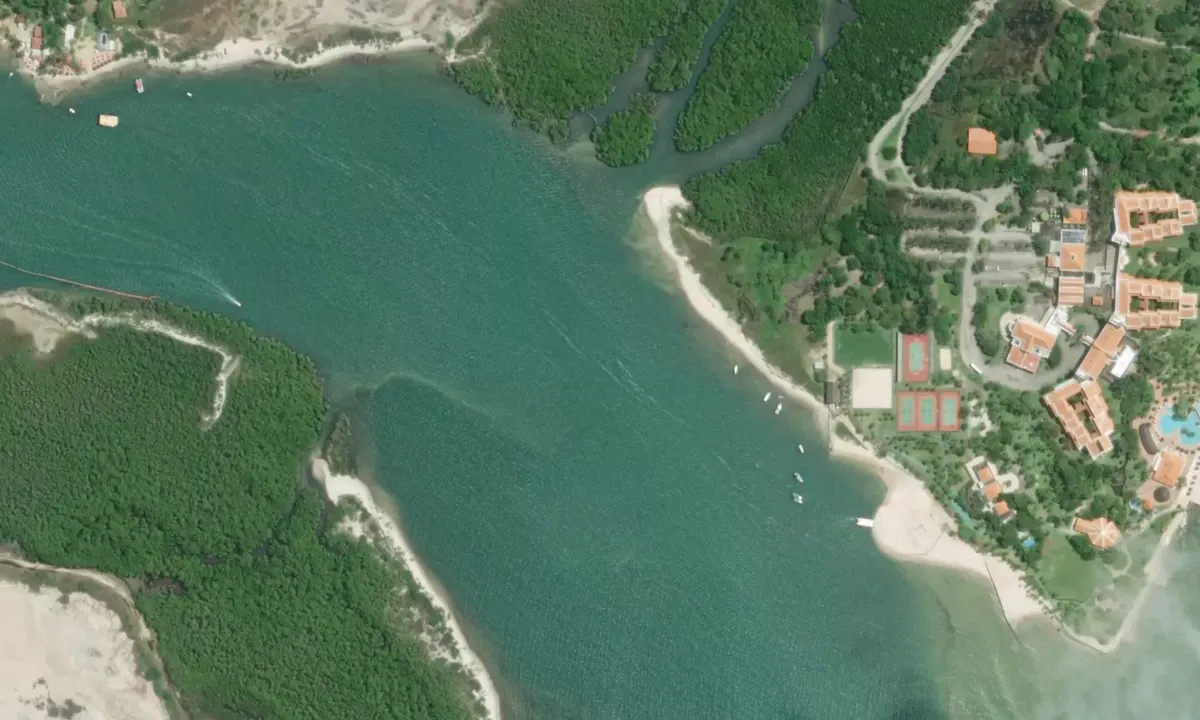 Satelite image of Praia De Suape