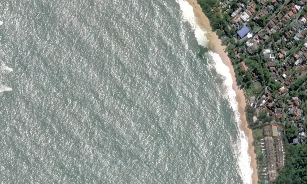 Satelite image of Praia do Toque-Toque Pequeno