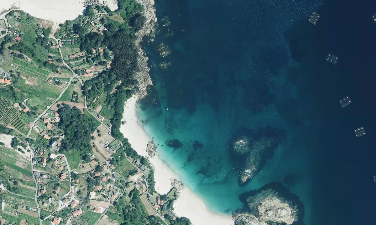 Flyfoto av Praia San Chián