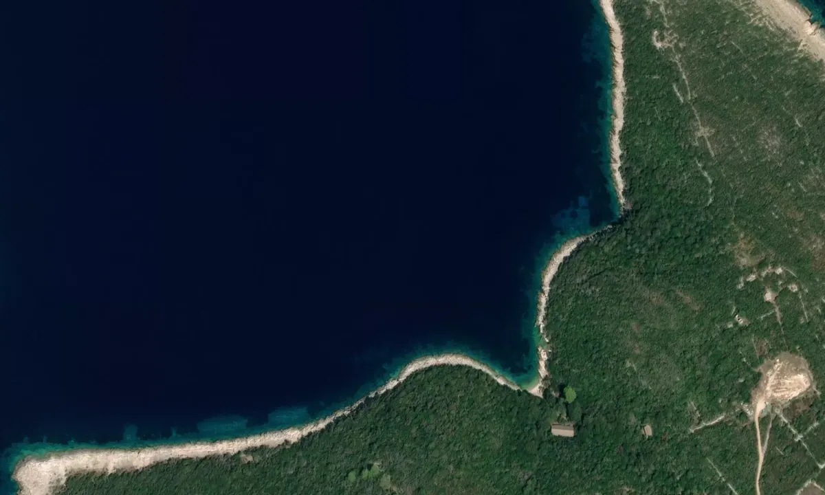 Flyfoto av Premuda nord