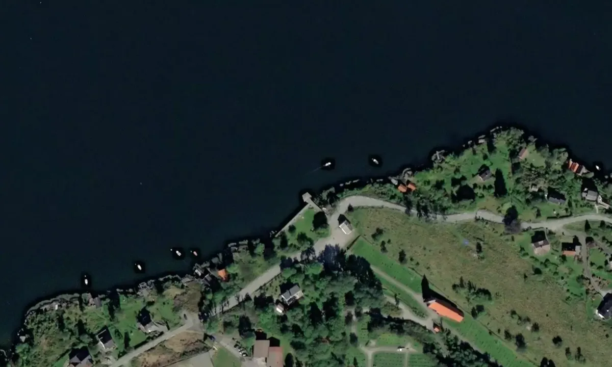 Satelite image of Prestekaien - Hamre
