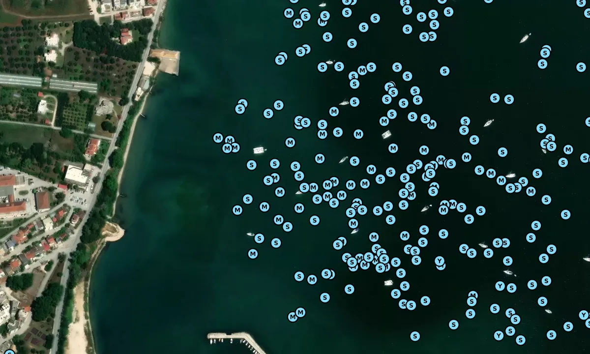 Satelite image of Preveza