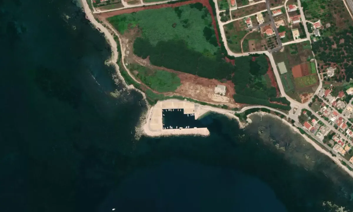 Flyfoto av Preveza South port