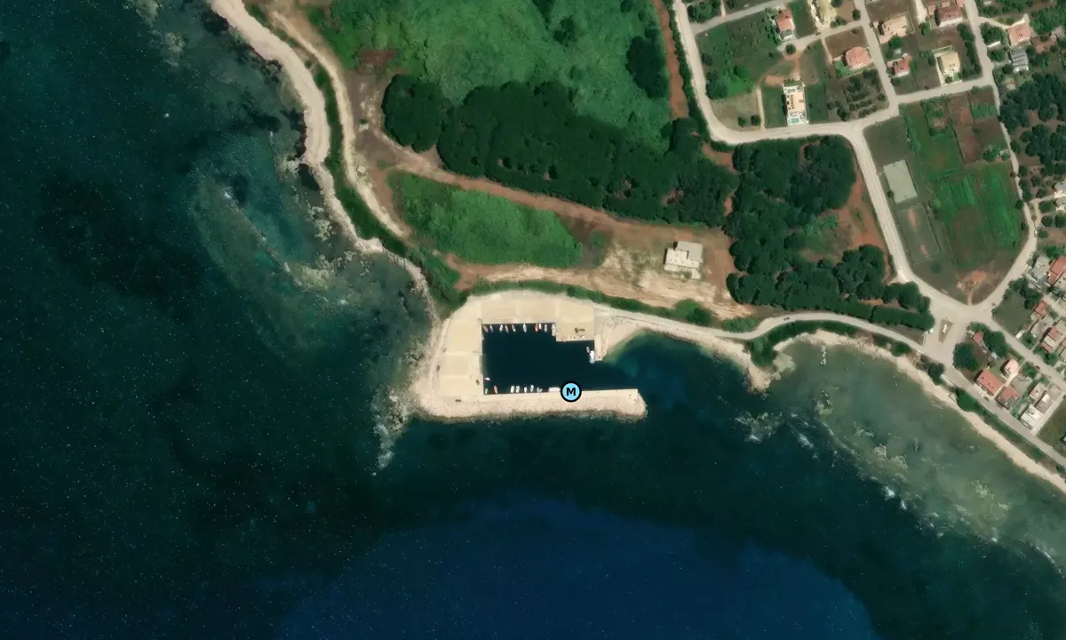Satelite image of Preveza South port