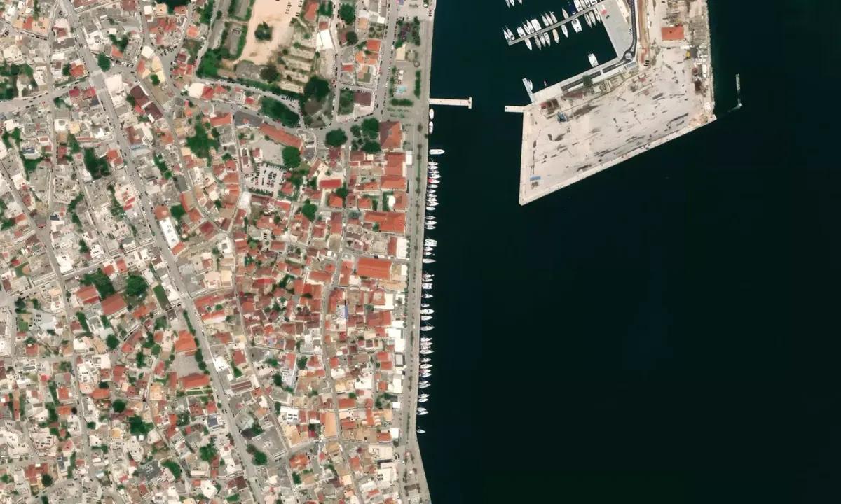 Flyfoto av Preveza Town Quay