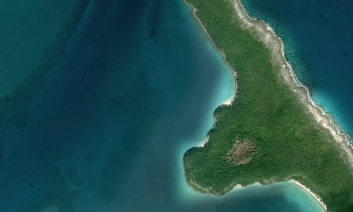 Flyfoto av Prime Cay West