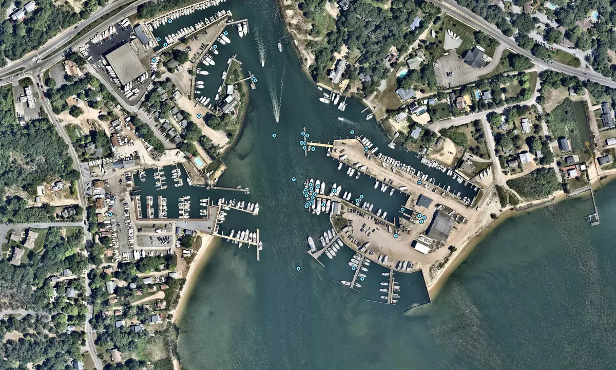Flyfoto av Prime Marina Southampton - Hampton Bays