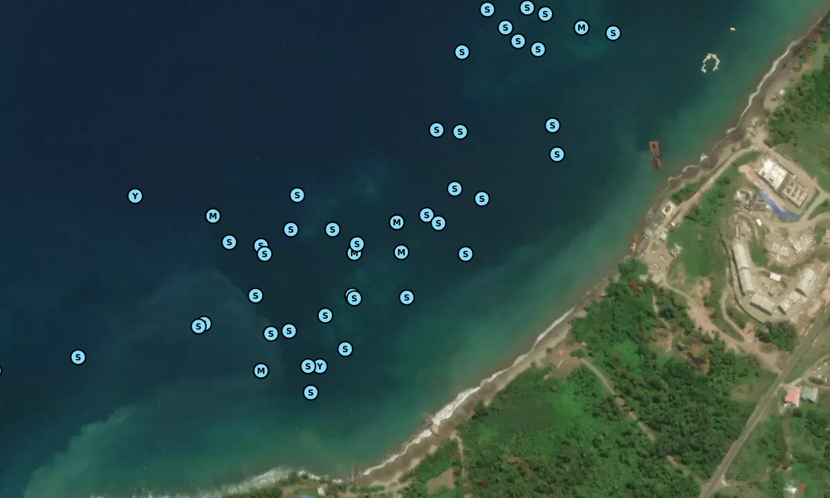 Satelite image of Prince Ruperts Bay S-Entrance