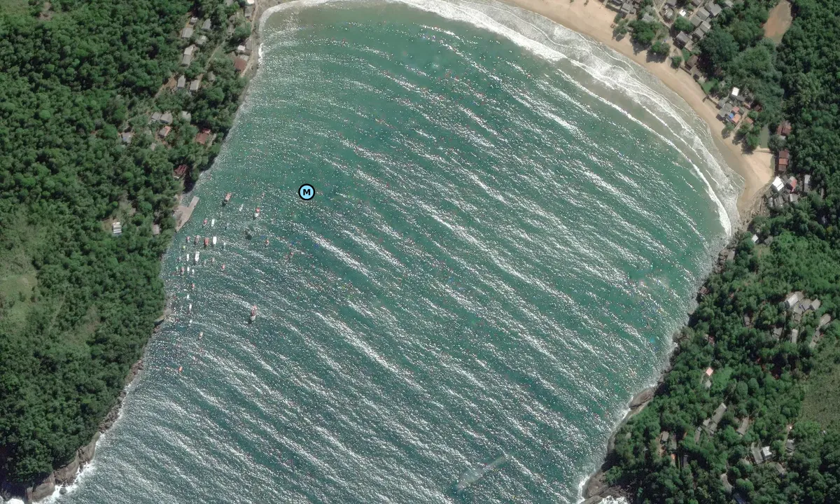 Satelite image of Provetá