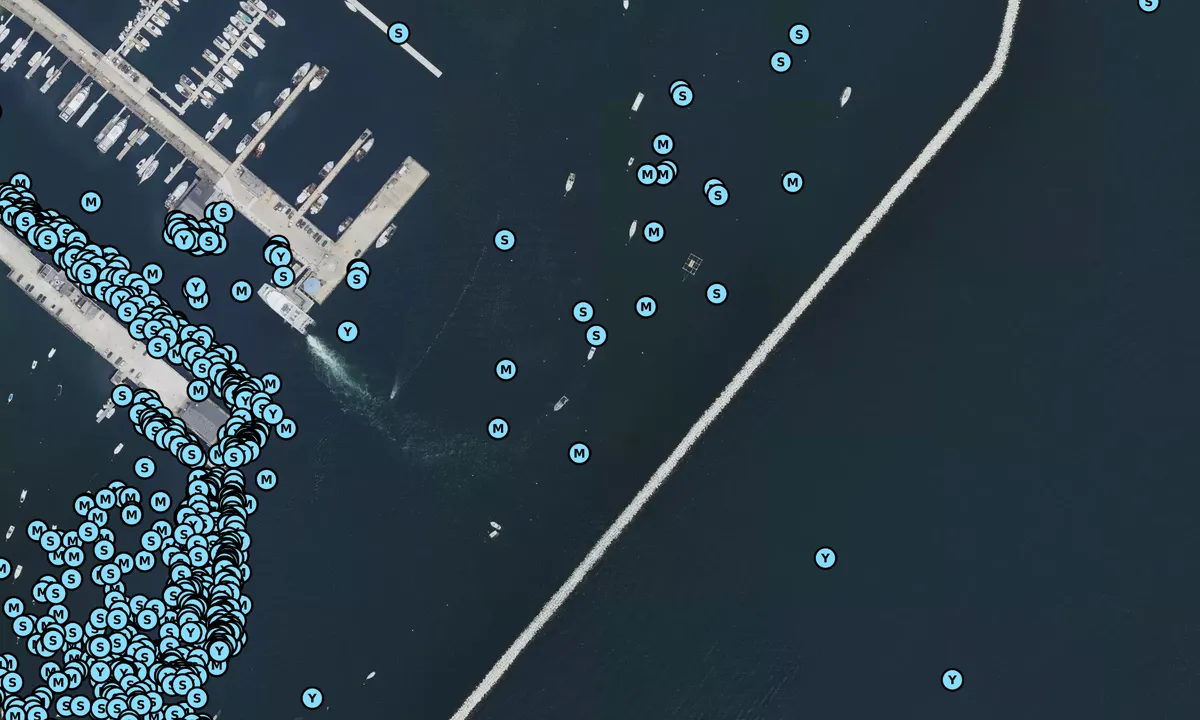 Satelite image of Provincetown