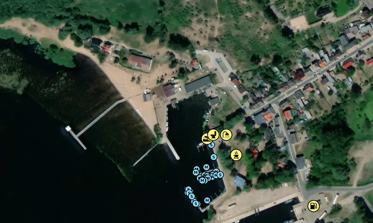 Satelite image of Przystań Stepnica