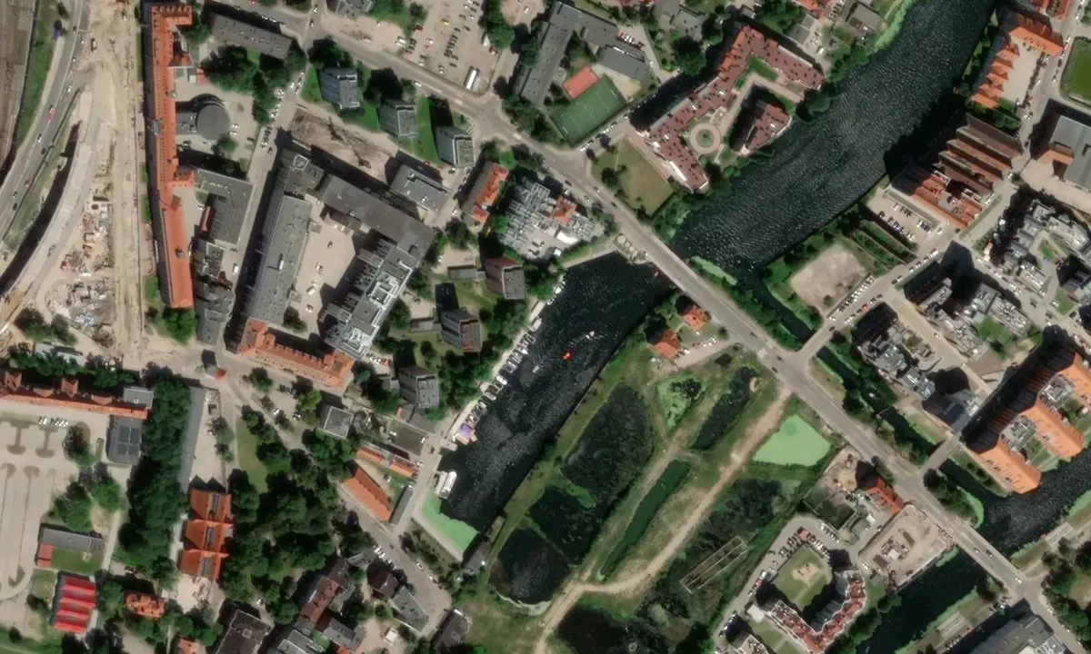 Flyfoto av Przystań Żabi Kruk 