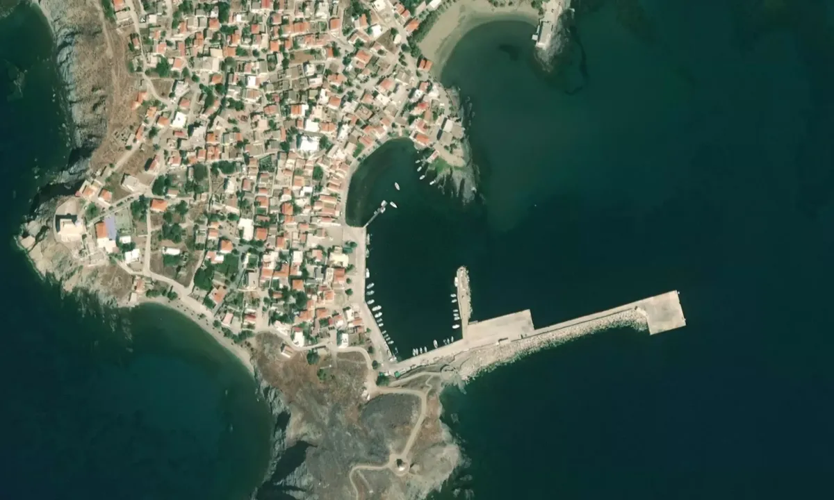 Flyfoto av Psara