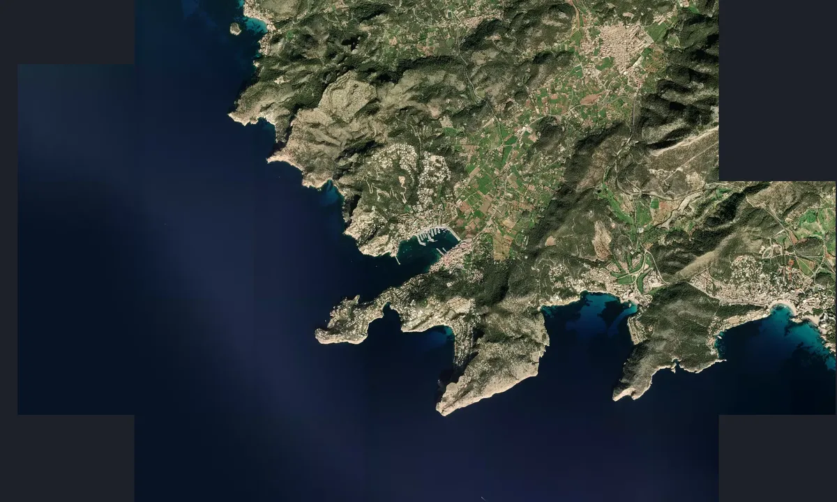 Flyfoto av Puerto Andratx