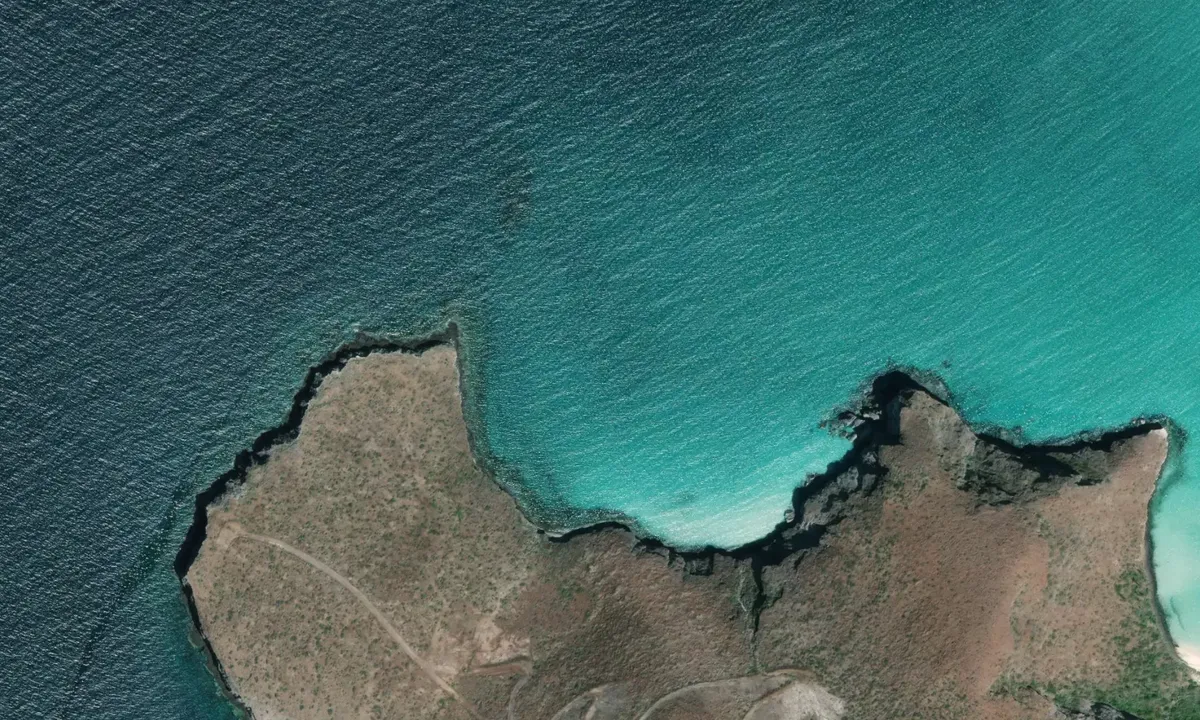 Flyfoto av Puerto Balandra 1