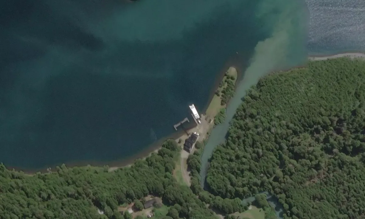 Satelite image of Puerto Blest