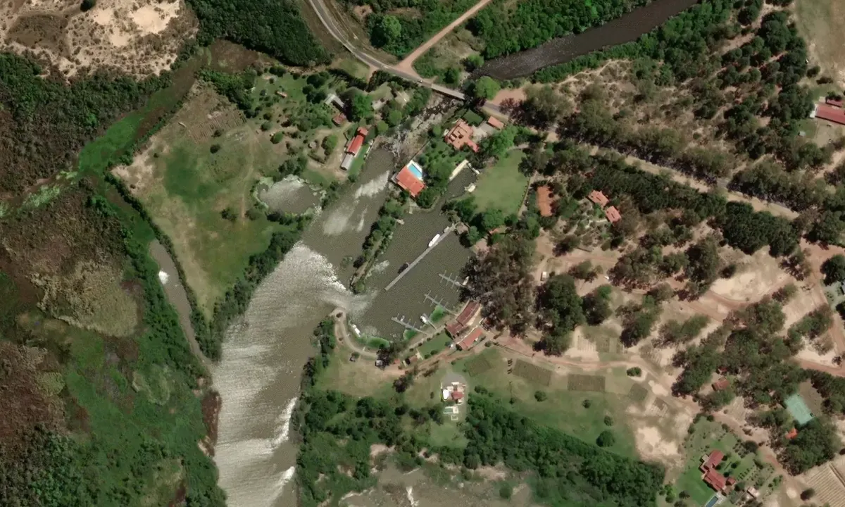 Satelite image of Puerto Camacho