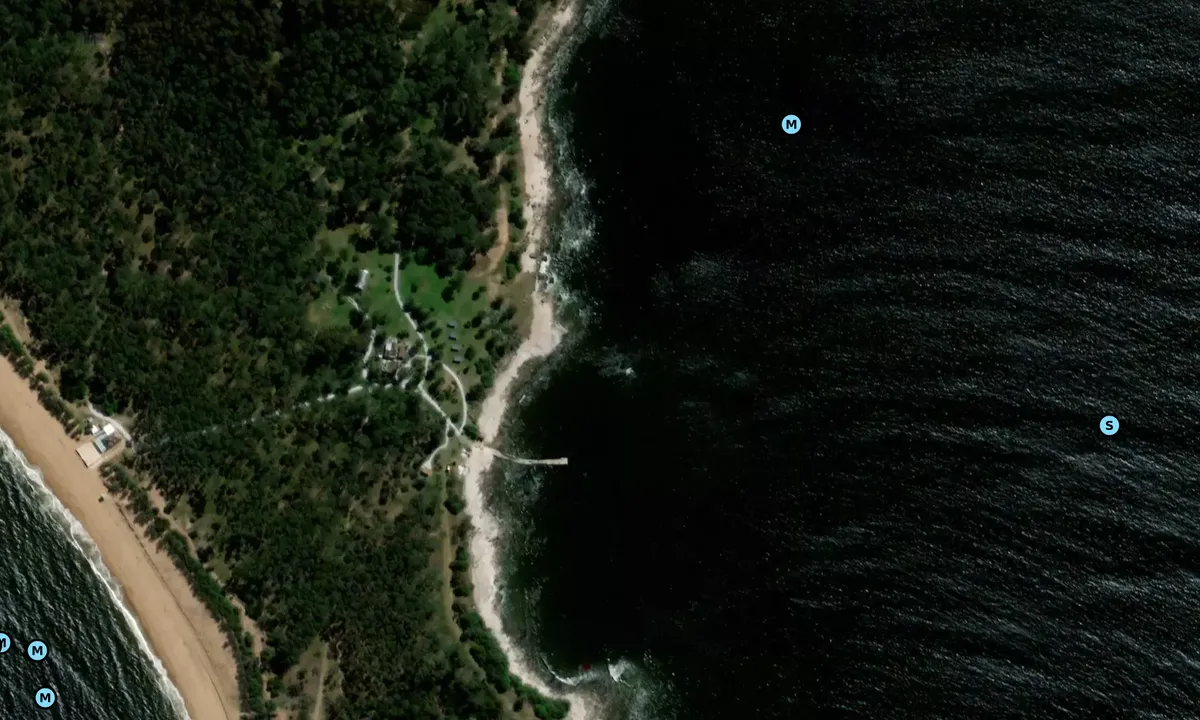 Satelite image of Puerto Cañon