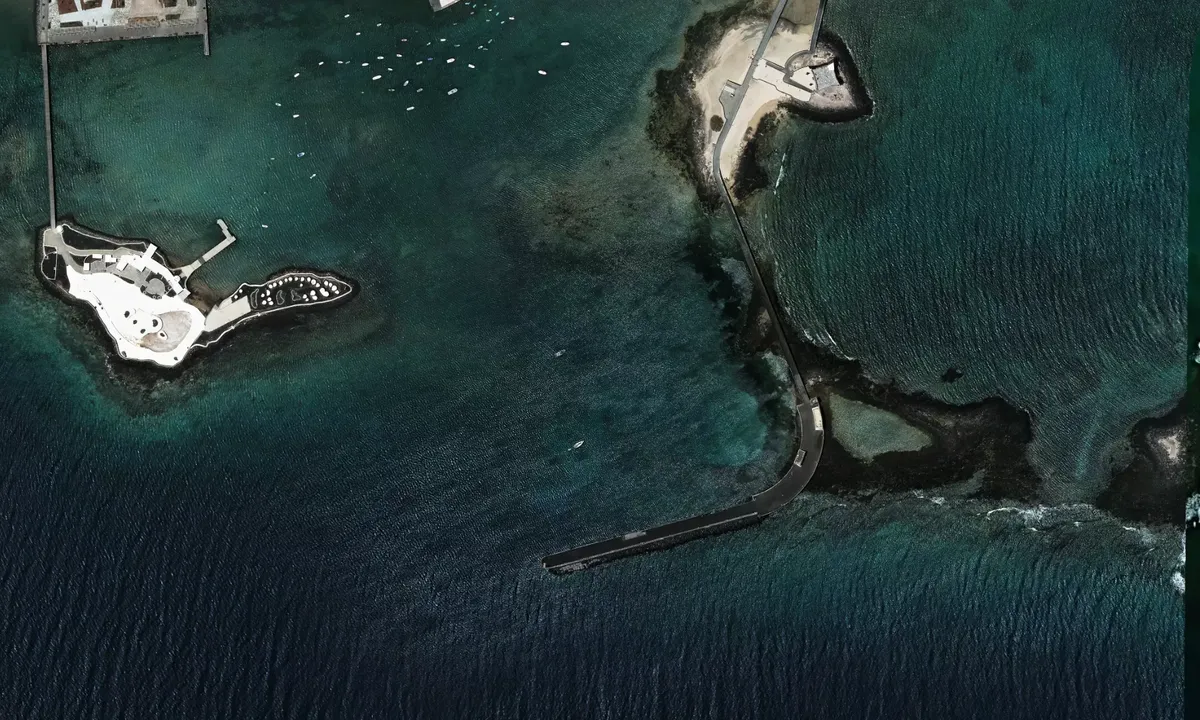 Flyfoto av Puerto de Arrecife