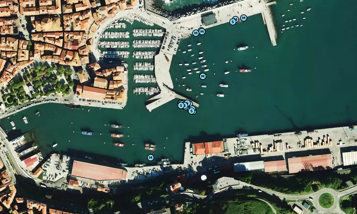 Satelite image of Puerto de Bermeo