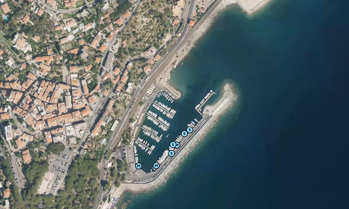 Satelite image of Puerto de Bordighera