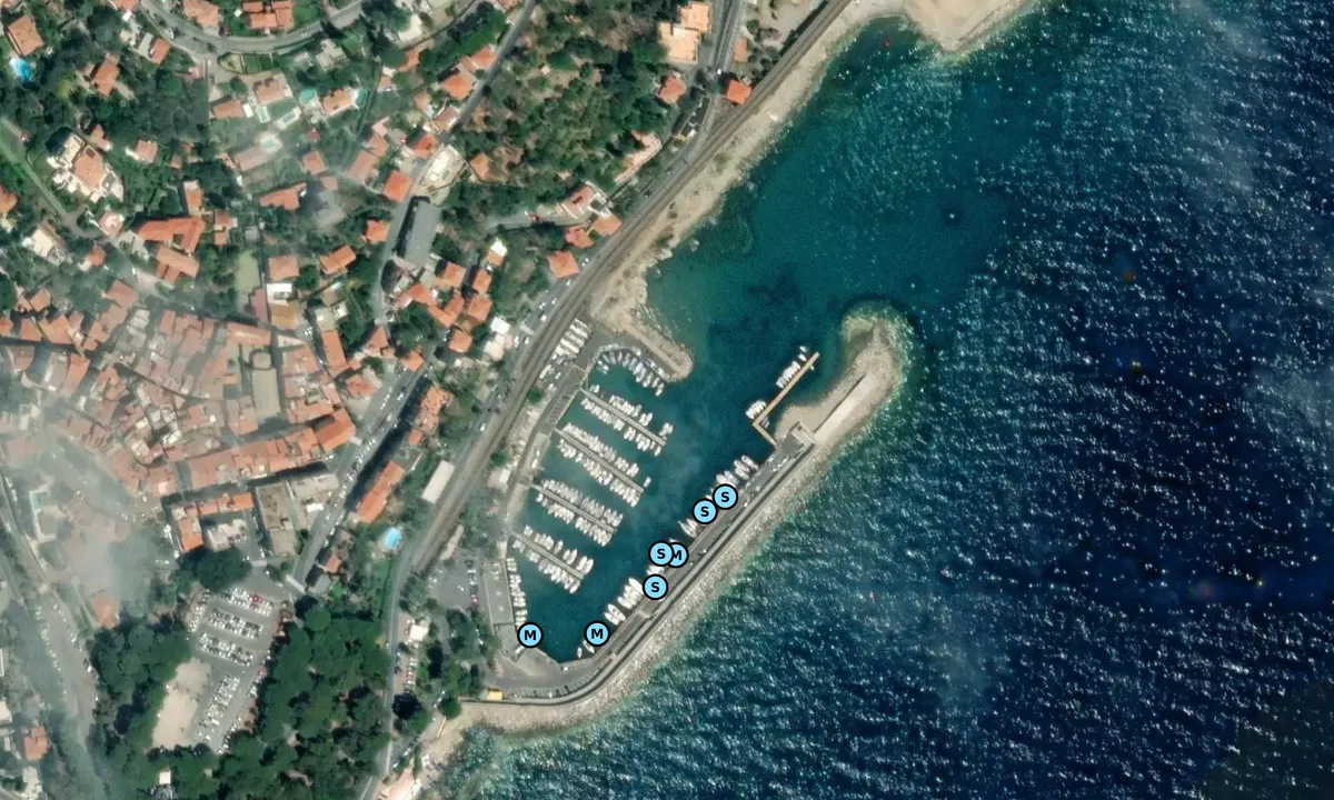Satelite image of Puerto de Bordighera