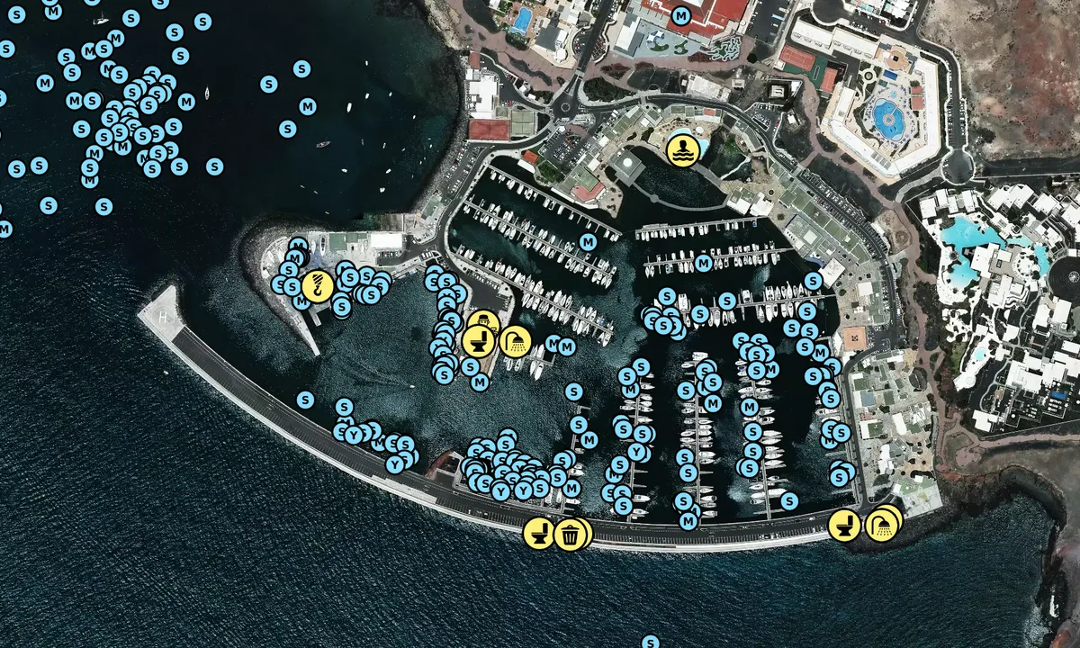 Satelite image of Puerto Deportivo Marina Rubicon