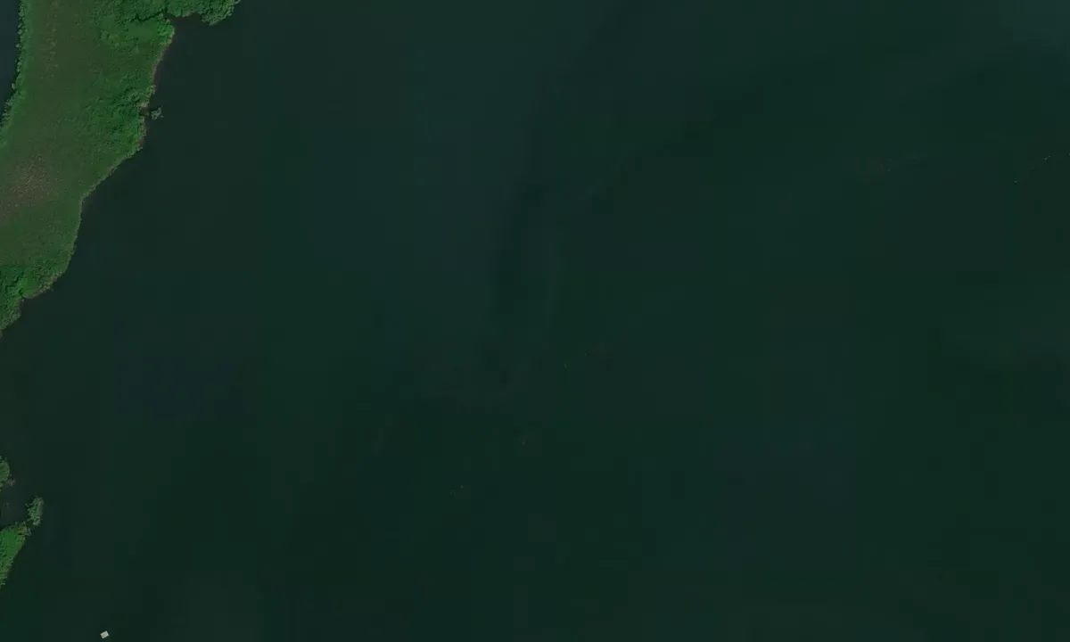 Satelite image of Puerto Henecan