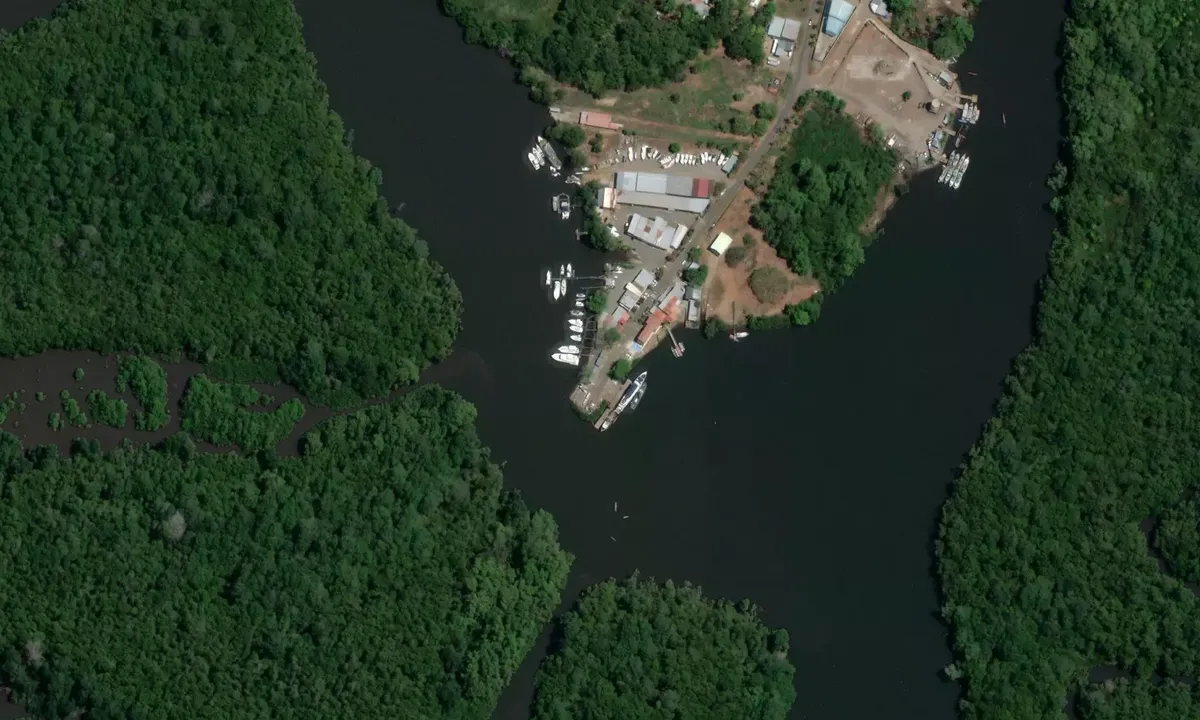 Satelite image of Puerto Pedregal