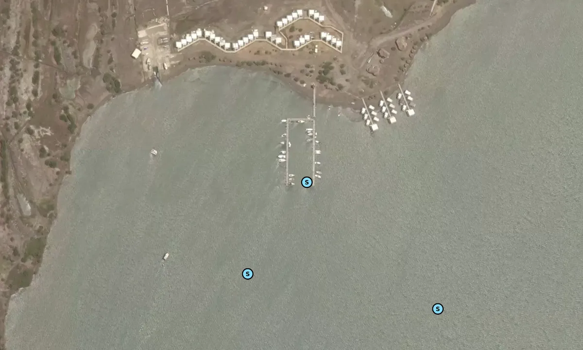 Satelite image of Puerto Velero