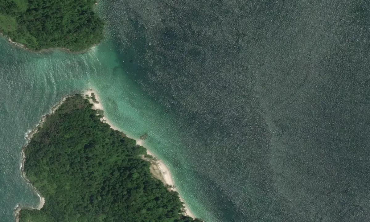 Satelite image of Pulau Lalang