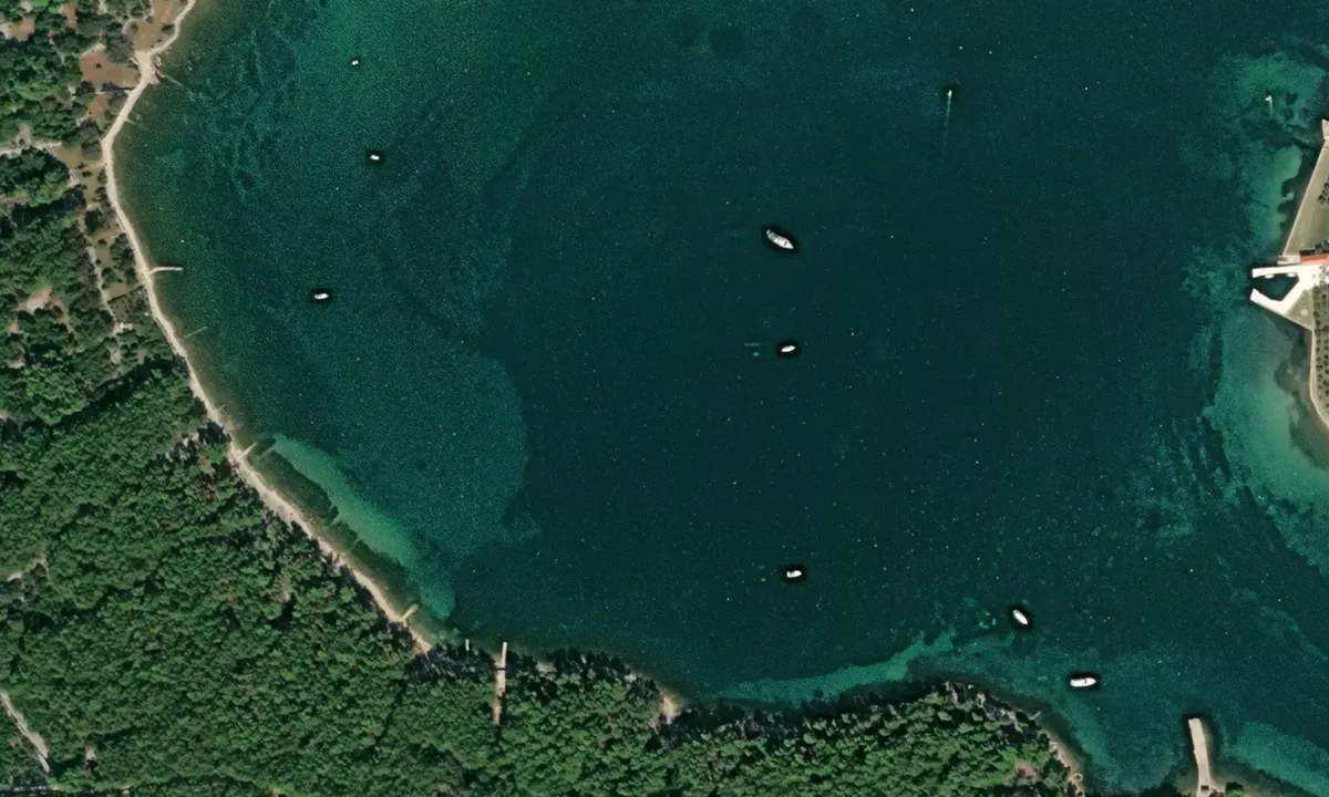 Flyfoto av Punatarska Draga