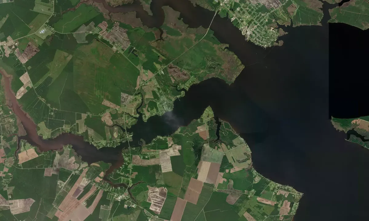 Flyfoto av Pungo Creek - 1