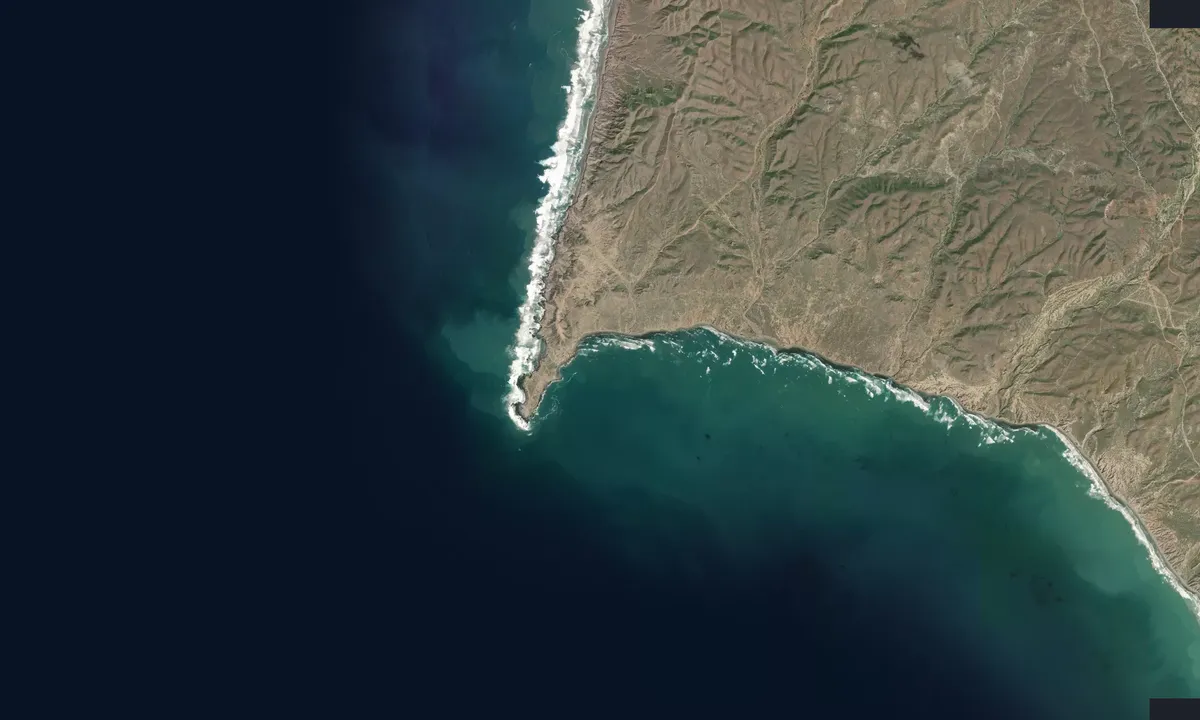 Flyfoto av Punta Baja