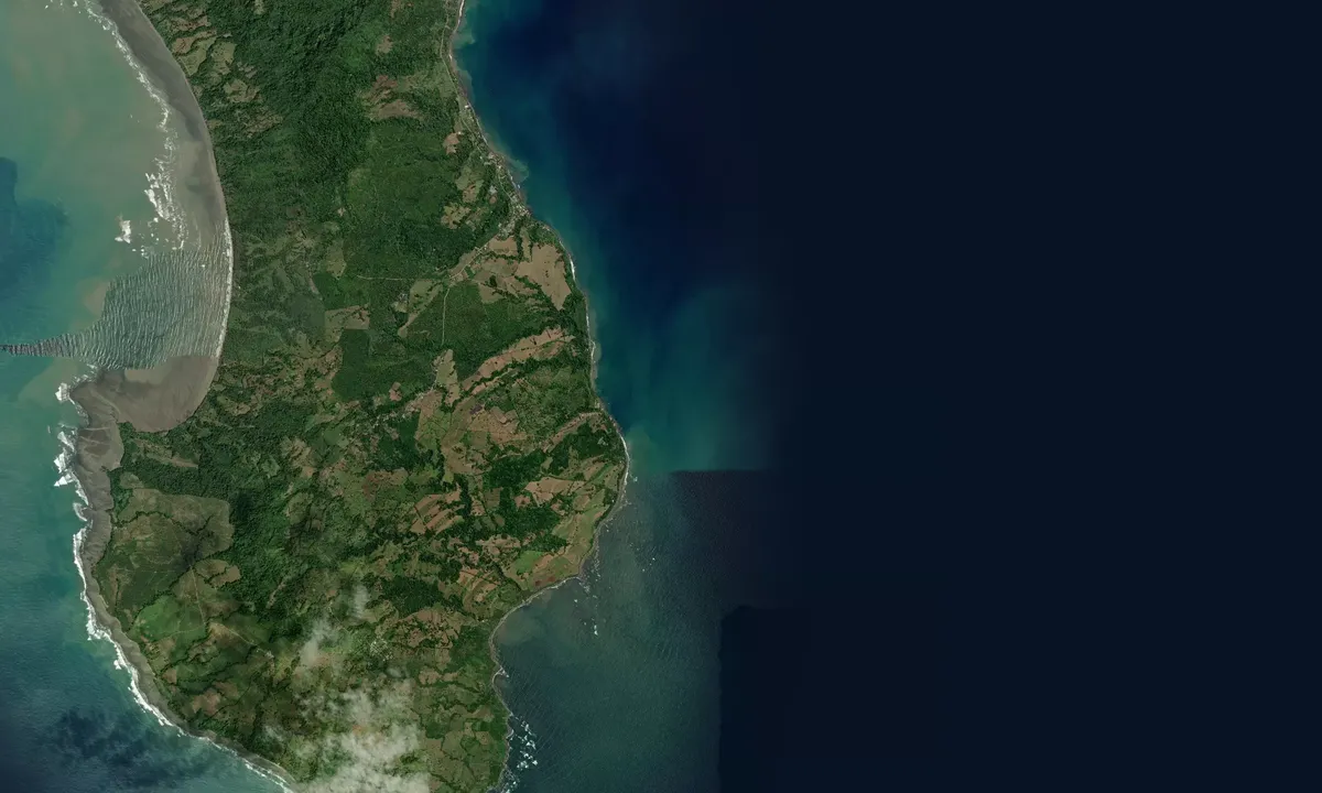 Flyfoto av Punta Balsa
