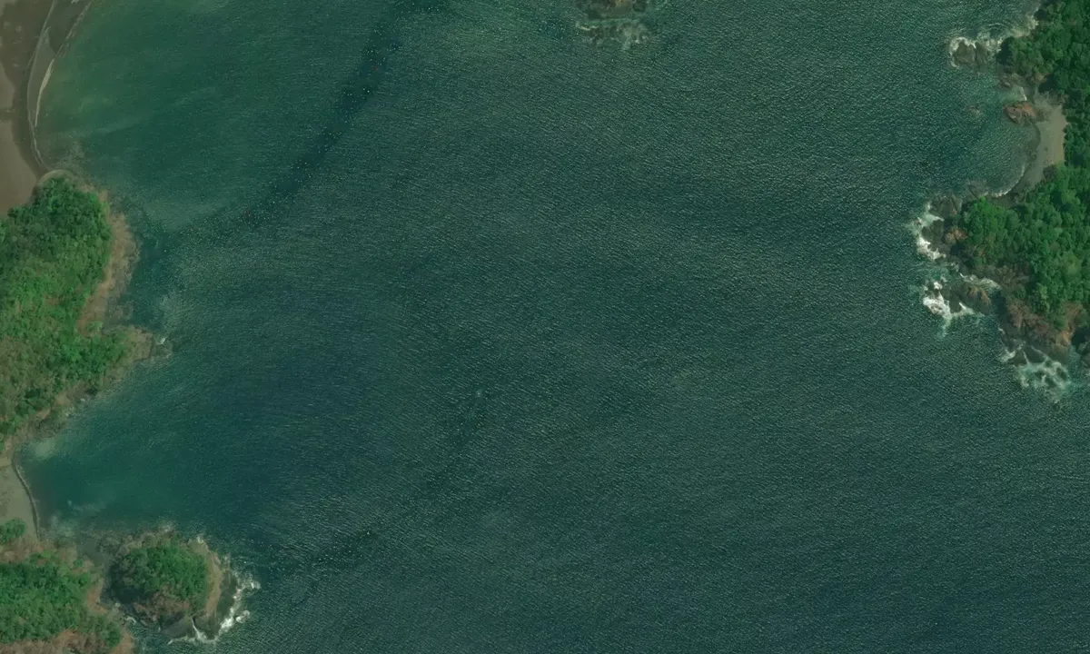 Satelite image of Punta Bellena