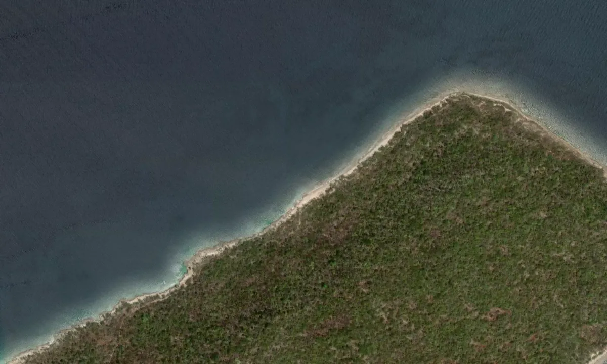 Flyfoto av Punta Carrucho