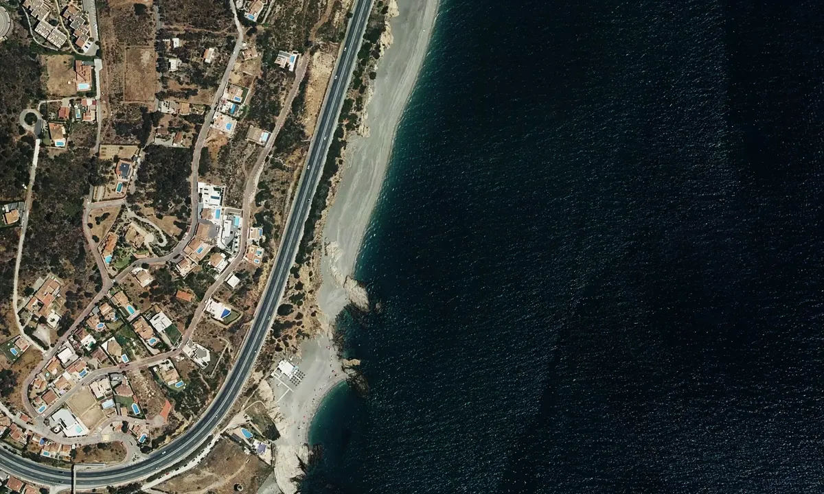 Flyfoto av Punta Chullera