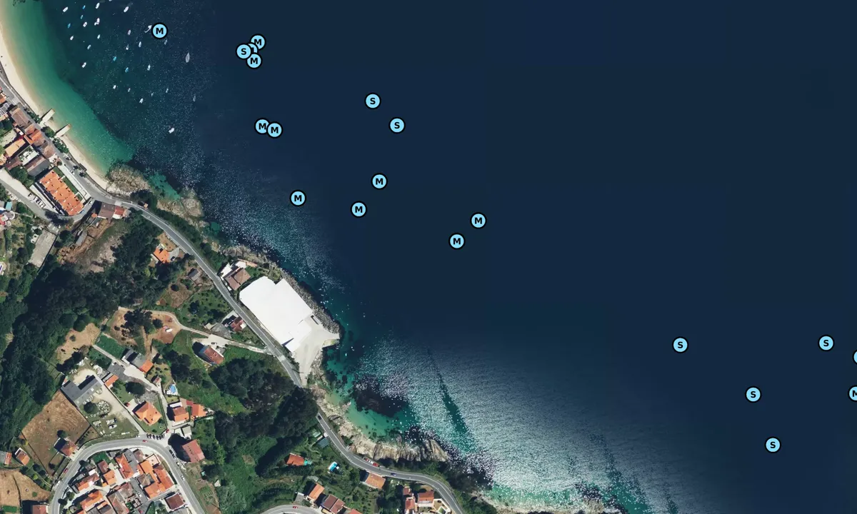 Satelite image of Punta da Robaleira
