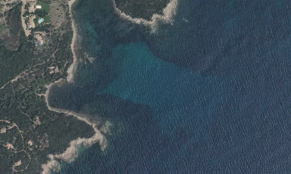 Satelite image of Punta d'Arasu Nord