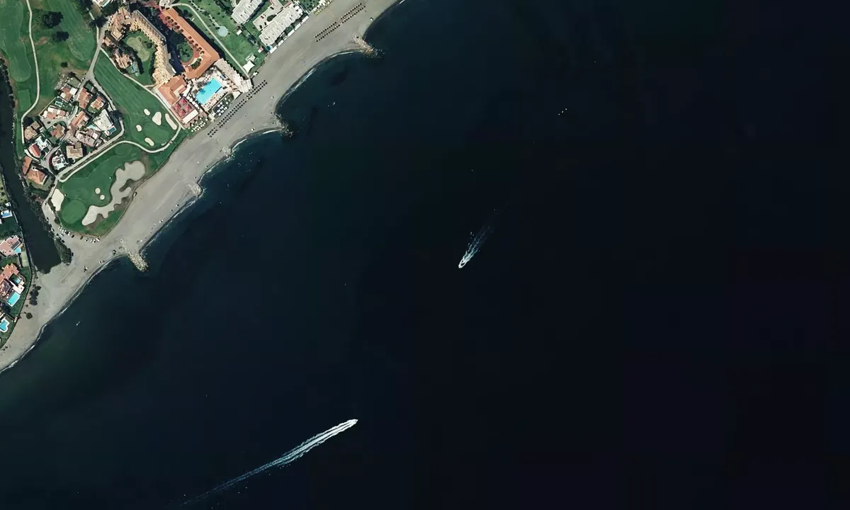 Flyfoto av Punta de Baños