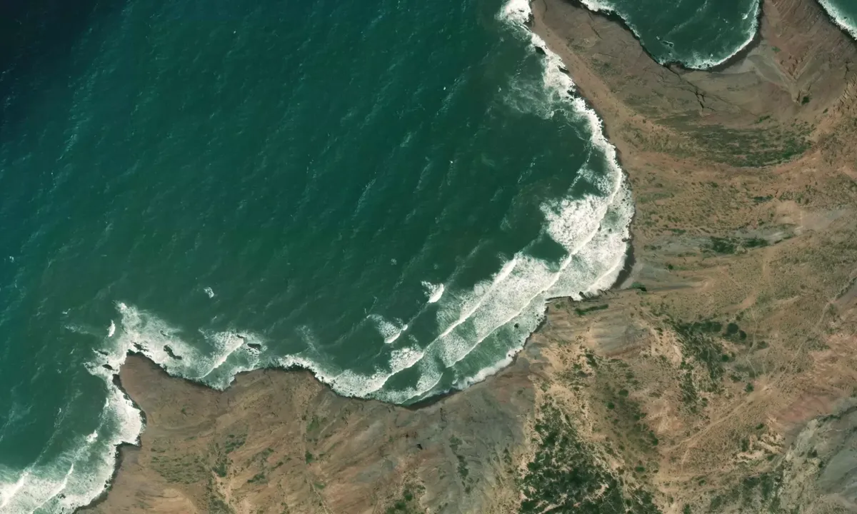 Flyfoto av Punta de Canastel