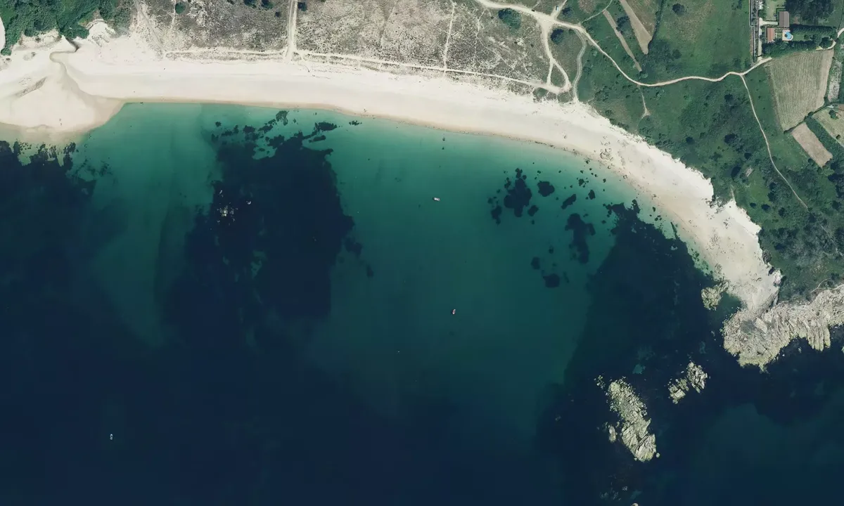 Flyfoto av Punta de corna