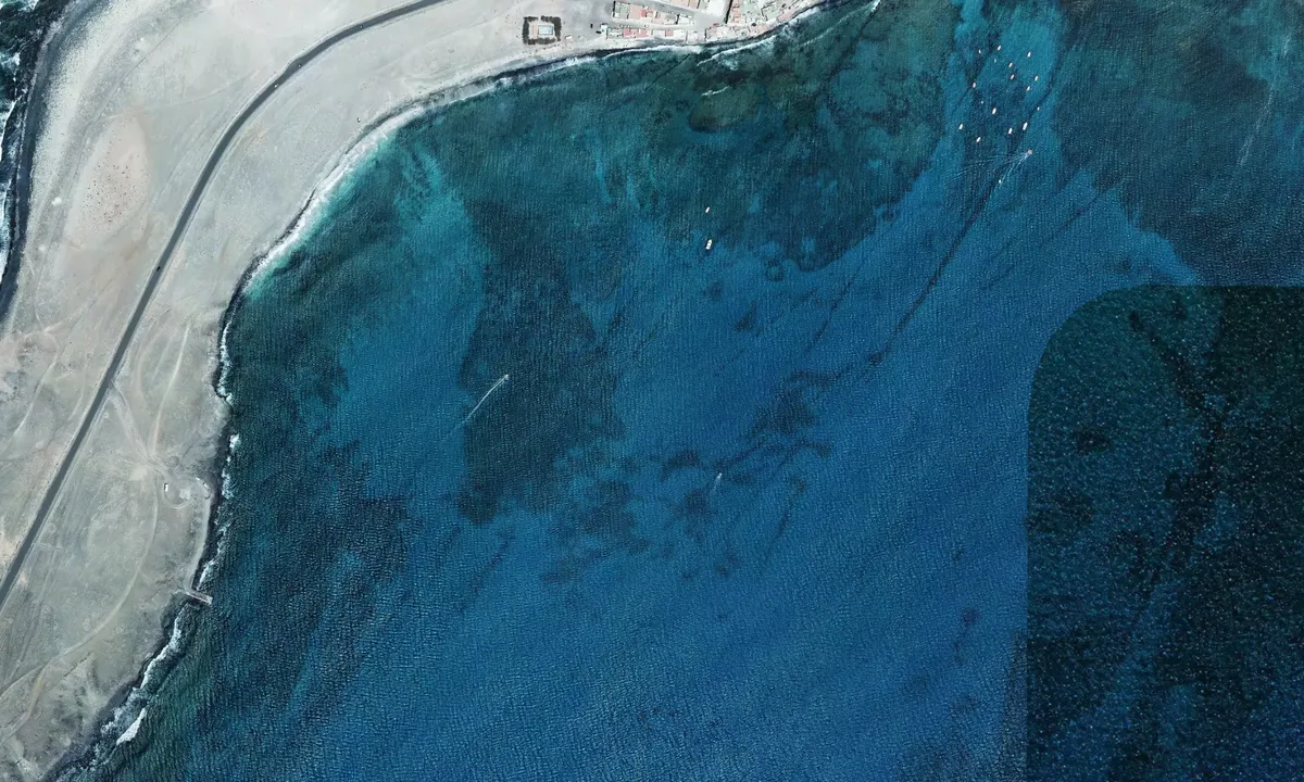 Flyfoto av Punta de Jandia