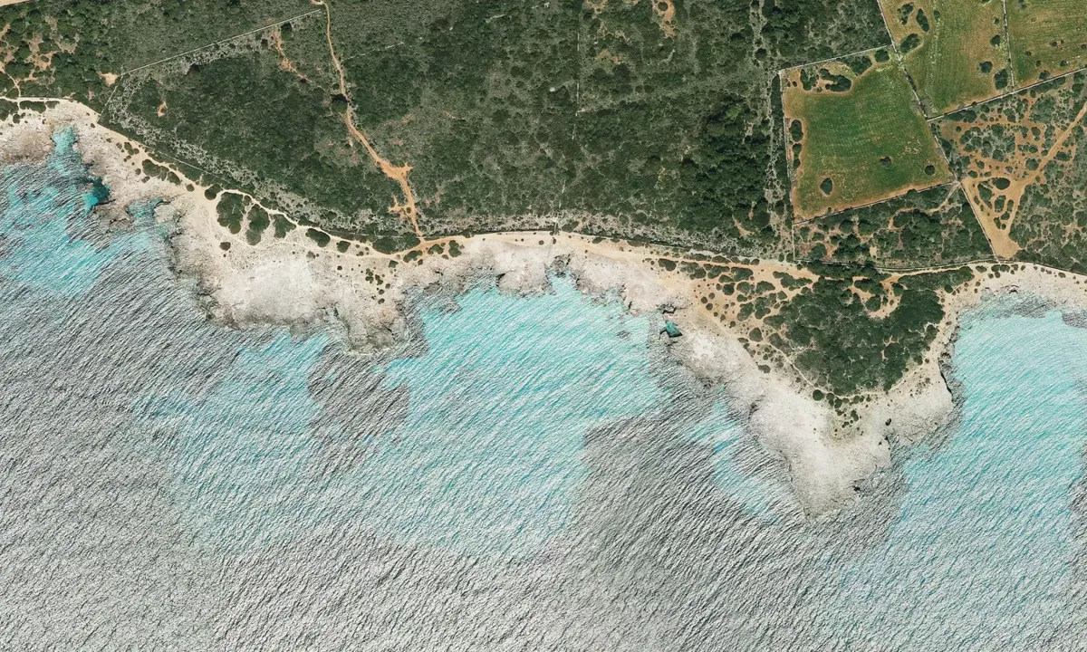 Flyfoto av Punta de l'Alzina Dolça